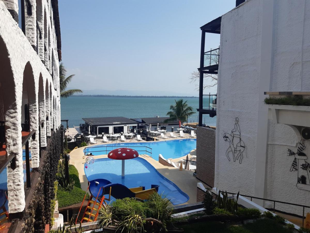 Hotel Mi Paraiso Rio Dulce Castillo de San Felipe Екстер'єр фото