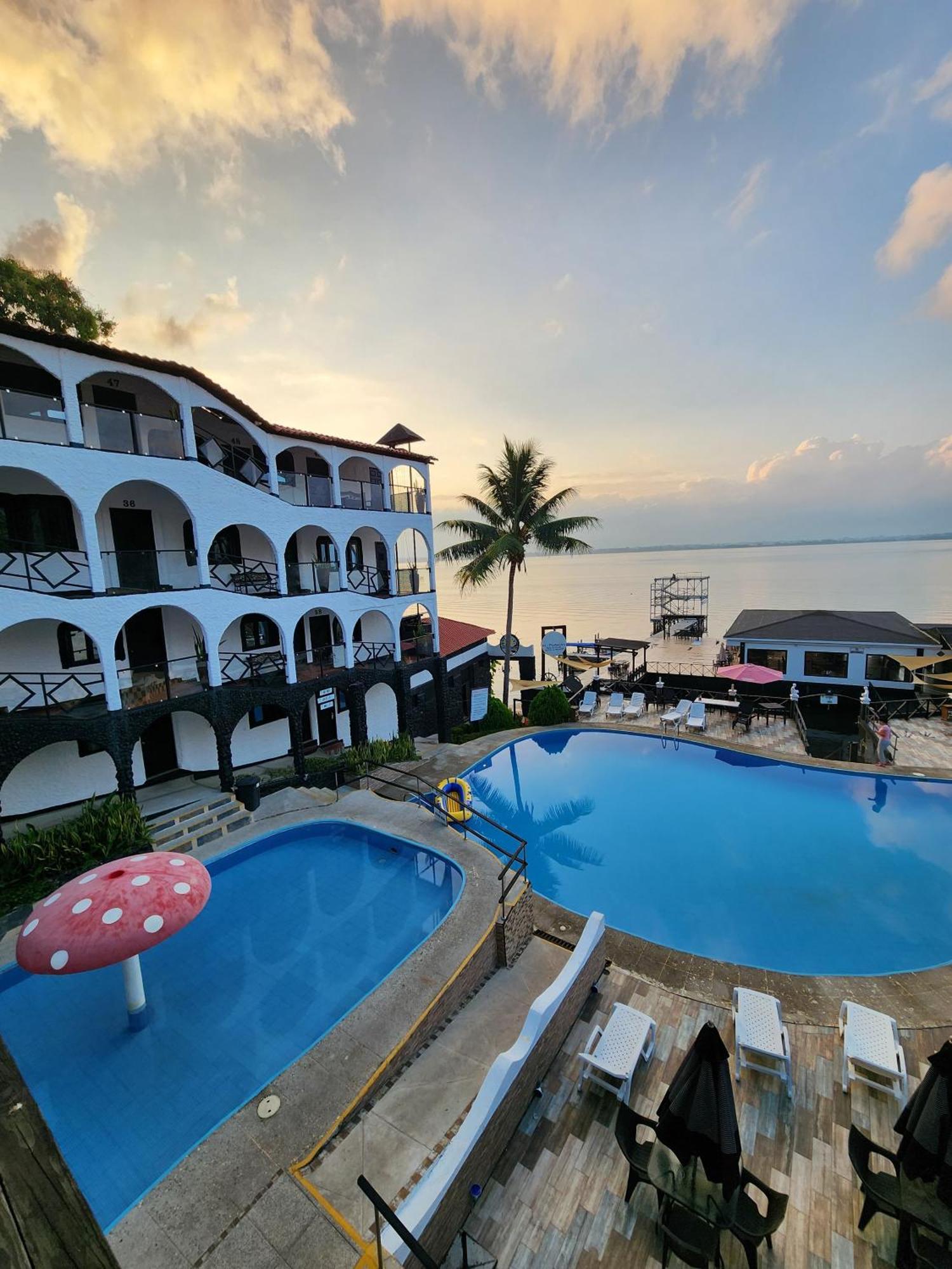 Hotel Mi Paraiso Rio Dulce Castillo de San Felipe Екстер'єр фото